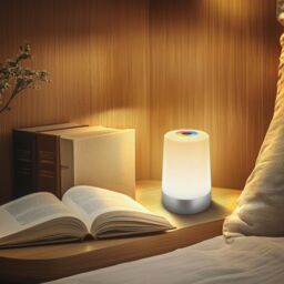 BRILONER RGBW Cordless Chrome Matt Battery Powered LED Table Lamp in Silver - thumbnail 5