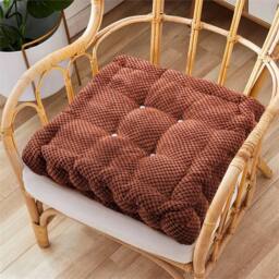 Kelvenix Seat Chair Cushion Adult Chunky Pineapple Fluff-Coffee in Brown - Size: 100 cm x 190 cm - thumbnail 5