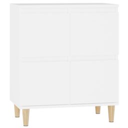 Berkfield Home Sideboard White 60x35x70 cm Engineered Wood - Size: 60 x 35 x 70 cm - thumbnail 2