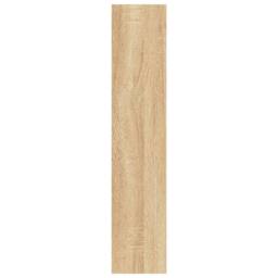 Berkfield Home Wall Shelf Sonoma Oak 90x16x78 cm Engineered Wood in Light Brown - Size: 90 x 16 x 78 cm - thumbnail 5