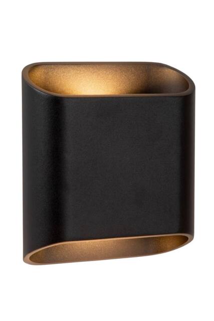Netlighting Atila Wall light Outdoor LED Dim. 2700K IP65 Black - image 1
