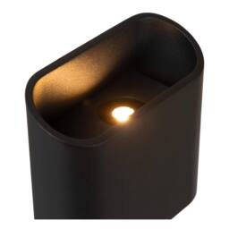 Netlighting Atila Wall light Outdoor LED Dim. 2700K IP65 Black - thumbnail 5
