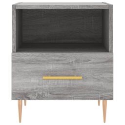 Berkfield Home Bedside Cabinets 2 pcs Grey Sonoma 40x35x47.5 cm Engineered Wood - thumbnail 6