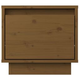 Berkfield Home Bedside Cabinets 2 pcs Honey Brown 35x34x32 cm Solid Wood Pine - Size: 35 x 34 x 32 cm - thumbnail 5