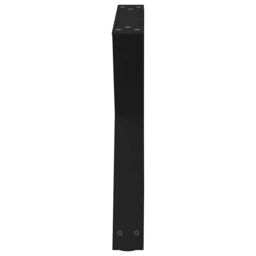 Berkfield Home Coffee Table Legs 2 pcs Black 60x(42-43.3) cm Steel - thumbnail 6