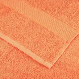 Berkfield Home Premium Soap Towels SOLUND 2 pcs Orange 30x30 cm 600 gsm - thumbnail 6
