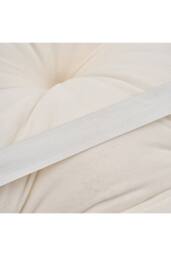 Living and Home Vintage Two-Tone Bed Headboard Pillow in Cream - thumbnail 4