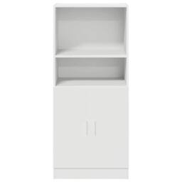 Berkfield Home Kitchen Cabinet White 57x41.5x131.5 cm Engineered Wood - thumbnail 4