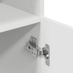 Berkfield Home Kitchen Cabinet White 57x41.5x131.5 cm Engineered Wood - thumbnail 8