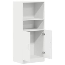 Berkfield Home Kitchen Cabinet White 57x41.5x131.5 cm Engineered Wood - thumbnail 5