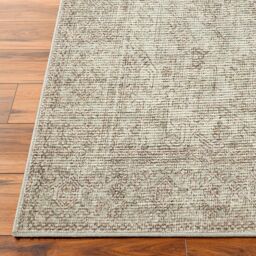 Livabliss Becki Owens Margot-Vintage Blue Pink Green Traditional Living Dining Rug - Size: 80 cm x 220 cm - thumbnail 5