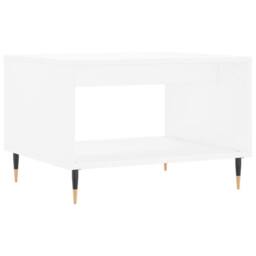 Berkfield Home Coffee Table White 60x50x40 cm Engineered Wood - Size: 60 x 50 x 40 cm - thumbnail 6