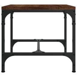 Berkfield Home Side Tables 2 pcs Brown Oak 40x40x35 cm Engineered Wood - Size: 40 x 40 x 35 cm - thumbnail 7