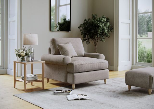 The Great Sofa Company Beatrice Armchair Faro Beige
