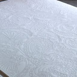 Bedmaster Windsor 3000 Pocket Sprung Pillow Top Mattress in White - Size: Single - thumbnail 2