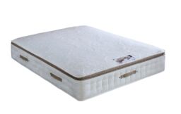 Bedmaster Windsor 3000 Pocket Sprung Pillow Top Mattress in White - Size: Single - thumbnail 3
