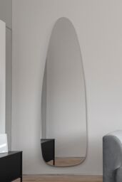 "MirrorOutlet Frameless Pond Wall Mirror 61"" X 20"" (155x50CM) in Silver - Size: 1 Pack" - thumbnail 2