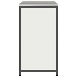 Berkfield Home Kitchen Storage Cabinet with Shelf with Storage with Door White Steel - thumbnail 7