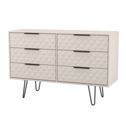Ready Assembled 2 U Islay 6 Drawer Midi Chest (Ready Assembled) in Taupe - Size: Large - thumbnail 3