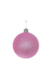 KDMD Pink Glitter Shatterproof Bauble 15cm