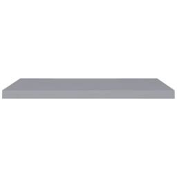 Berkfield Home Durable Floating Wall Shelves 2 pcs Grey 90x23.5x3.8 cm MDF - thumbnail 4