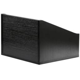 "Nordara Black Modern Vinyl Record Storage Box LP Holder for 12"" Records" - thumbnail 4