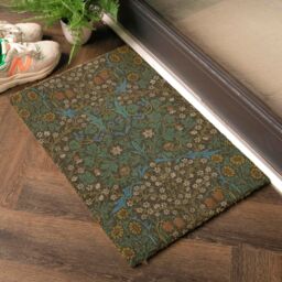 Artsy Mats William Morris Tulips Doormat (60 x 40cm) in Brown - Size: 40 cm x 60 cm - thumbnail 2