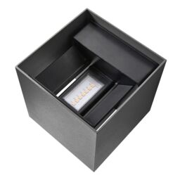 Nordlux Modern Outdoor Wall Light Black Aluminium Intergrated LED Weatherproof - Mains Powered, IP44 - thumbnail 8