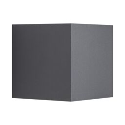 Nordlux Modern Outdoor Wall Light Black Aluminium Intergrated LED Weatherproof - Mains Powered, IP44 - thumbnail 1