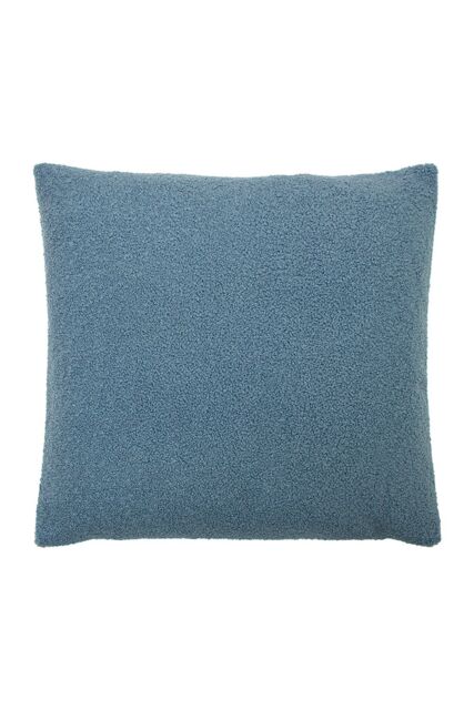 Furn Malham Shearling Fleece Cushion in Blue - Size: 50 cm x 50 cm - image 1