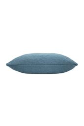 Furn Malham Shearling Fleece Cushion in Blue - Size: 50 cm x 50 cm - thumbnail 2