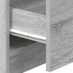 Berkfield Home Durable Bedside Cabinet with 2 Drawers Grey Sonoma 40x36x50 cm - Size: 40 x 36 x 50 cm - thumbnail 8