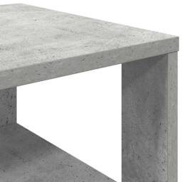 Berkfield Home Shoe Rack Concrete Grey 61x32x70 cm Engineered Wood - Size: 61 x 32 x 70 cm - thumbnail 7