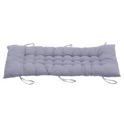 EONLION Bench Cushion Swing Rocking Chair Seat Pad in Grey - Size: 120 cm x 90 cm - thumbnail 3