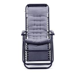 EONLION Bench Cushion Swing Rocking Chair Seat Pad in Grey - Size: 120 cm x 90 cm - thumbnail 4