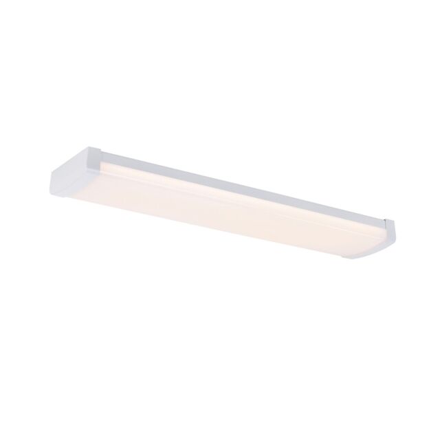 Nordlux Modern Indoor Batten Light Fitting White Plastic Intergrated LED 25, 000hrs - Mains Powered, IP20 - image 1