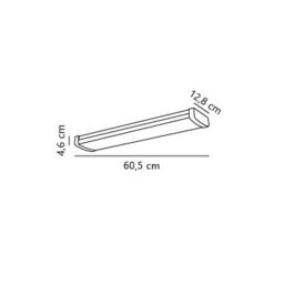 Nordlux Modern Indoor Batten Light Fitting White Plastic Intergrated LED 25, 000hrs - Mains Powered, IP20 - thumbnail 7