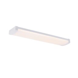 Nordlux Wilmington Batten Light White Plastic Garage LED 3000k Mains