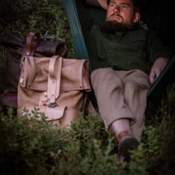 Ticket To The Moon Lightest Pro Hammock - Portable Camping Hammock in Dark Green - thumbnail 6