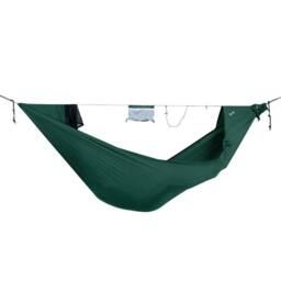 Ticket To The Moon Lightest Pro Hammock - Portable Camping Hammock in Dark Green - thumbnail 1