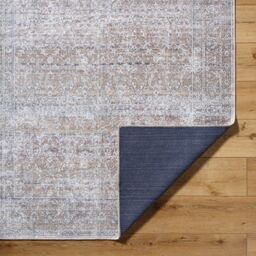 Livabliss Our Pnw Home Rainier-Washable Brown Beige Traditional Vintage Living Rug in Dark Brown - Size: 160 cm x 220 cm - thumbnail 4
