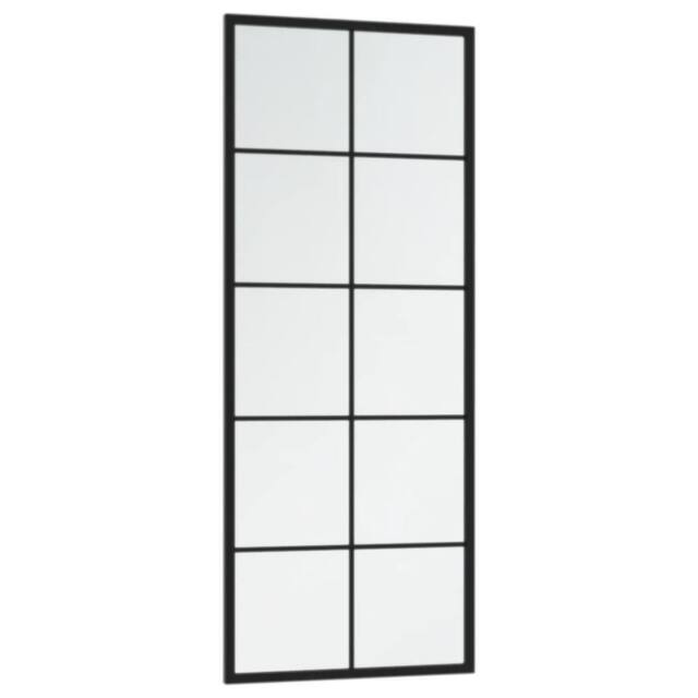 Berkfield Home Wall Mirrors 2 pcs Black 100x40 cm Metal - image 1