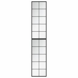 Berkfield Home Wall Mirrors 2 pcs Black 100x40 cm Metal - thumbnail 3