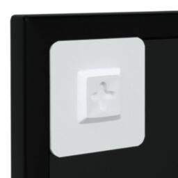 Berkfield Home Wall Mirrors 2 pcs Black 100x40 cm Metal - thumbnail 6