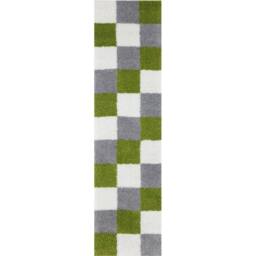 THE RUGS Soft Green Ivory High Pile Shaggy Rugs & Runners Living Room - Size: 160 cm x 230 cm - thumbnail 5