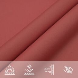 Berkfield Home Sunshade Sail Oxford Fabric Rectangular 2.5x4 m Terracotta in Brown - thumbnail 8