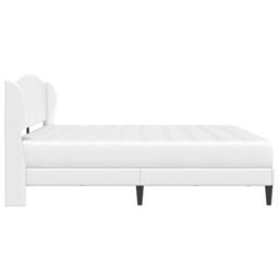 Berkfield Home Bed Frame with Headboard White 180 x 200 cm Faux Leather - thumbnail 7