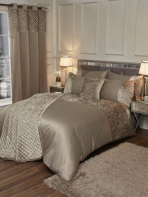 New Edge Blinds Elysium Duvet Set in Brown - Size: King - image 1