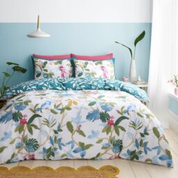 GAVENO CAVAILIA Ida Printed Duvet Cover in Green - Size: Double - thumbnail 1
