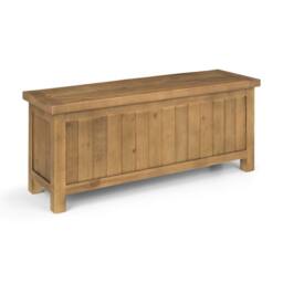 Cheshire Premium Everwood Storage Bench in Natural Finish